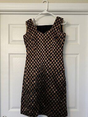 Black & Gold Indian Ethnic 3-Piece Set